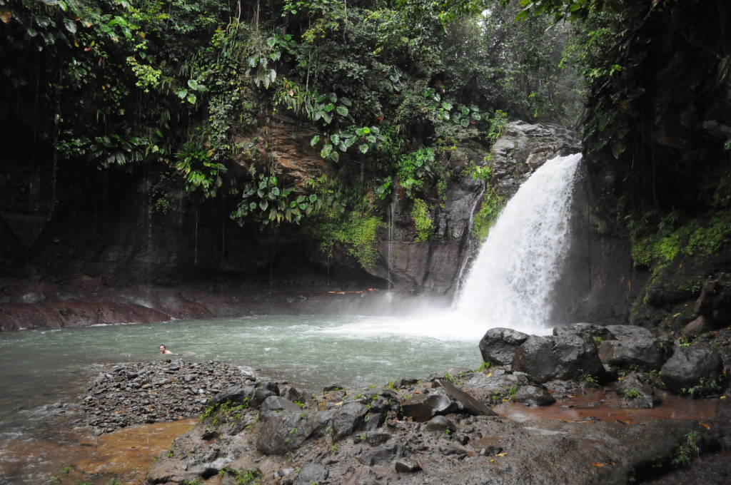 Noch ein Wasserfall in Basse-Terre.
